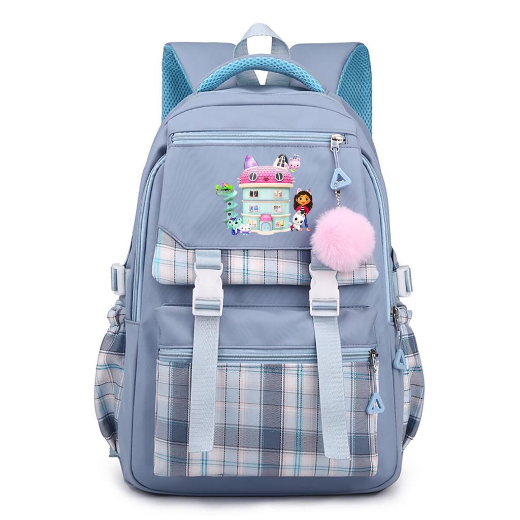 Gabys Puppenhaus Animierter Peripherer Bedruckter Rucksack College-Wind Hohe Kapazität Studenten-Schultasche