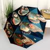 1pc Butterflies, Floral Automatic Open/Close Umbrella, Portable Folding Umbrella for Travel, Themed Events026