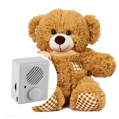Sound Box Recordable Voice Module Squeezed Plush Voice Recorder  Stuffed Bear