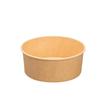 Kraft Paper Disposable Bowl - Ideal for Rice, Salad, Lunch, Takeout, Fast Food, and Fruit.