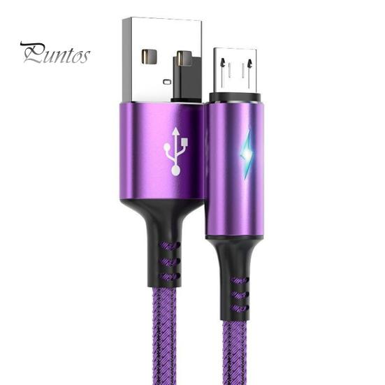 Cablu de date împletit Super compatibilitate Cablu de încărcare de viteză rapidă flexibil tip C pentru telefon tip C/pentru Android