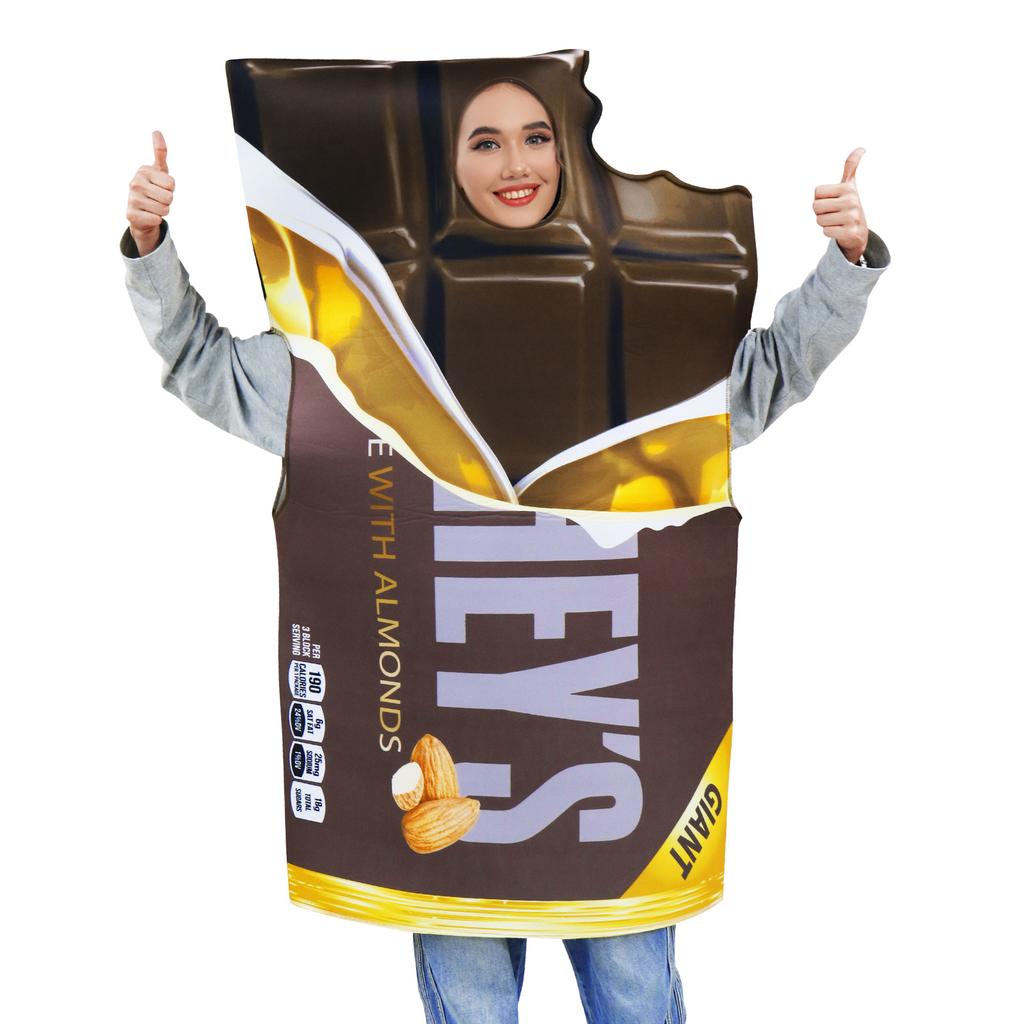 Halloween Party Cosplay Kostüm Ketchup Pommes Frites Anzug für Erwachsene Bühnenauftritt