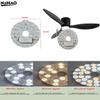 1 Set Light Board Energy-saving Circular Replaceable LED Light Source With Magnet Lights 15/24W Panel LED Bulb Chip Light Board