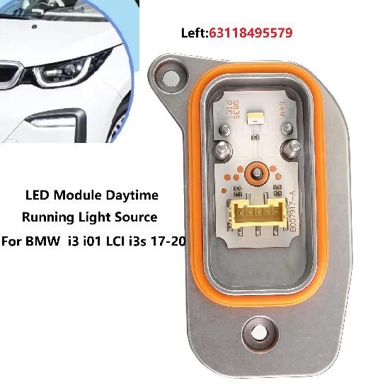 New Headlight LED Module Daytime Running Light Source For BMW i3 i01 LCI i3s 2017-2020 63118495579 63118495580 DRL Module