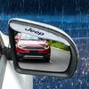 2 Stück Auto Rückspiegel Seitenansicht Regenabweiser Augenbrauenaufkleber für Jeep Renegade Compass Grand Cherokee Wrangler Jk Gladiator