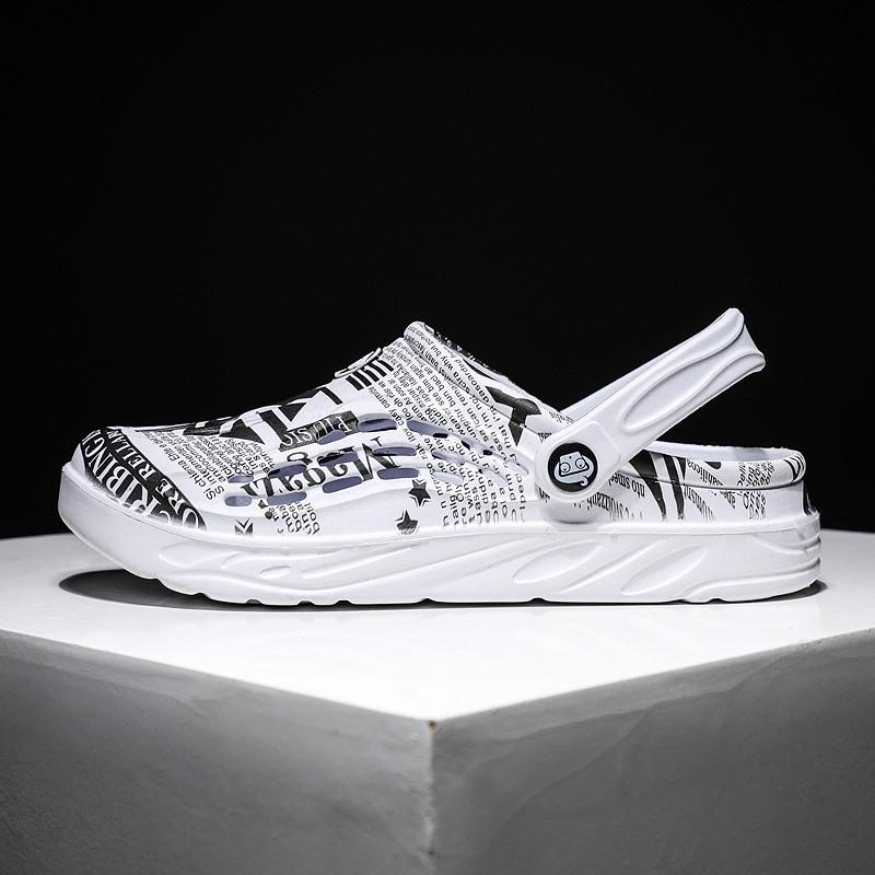 Sandaler for menn Sommersko Tresko Hagesko Fritidssko Strandsko Halvtøfler