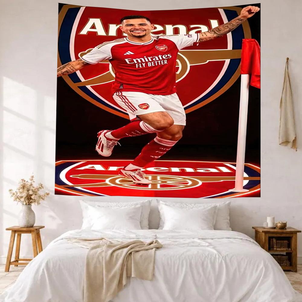 Arsenal Wall Decor Tapestry Art For Pet Memorial Birthdaywedding Party Backdrop Family Gift