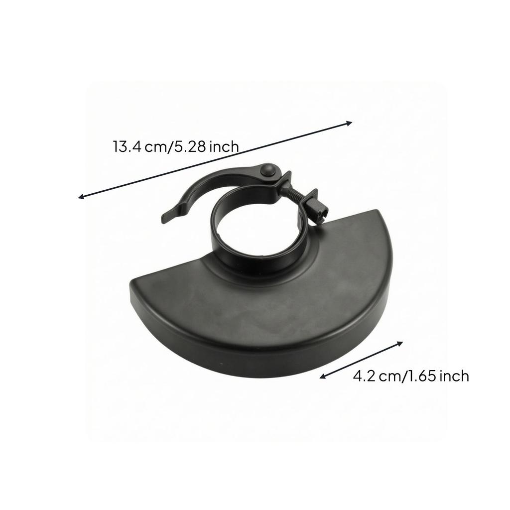 Dust-Blocking Angle Grinder Guard Easy Installation Safety Cover