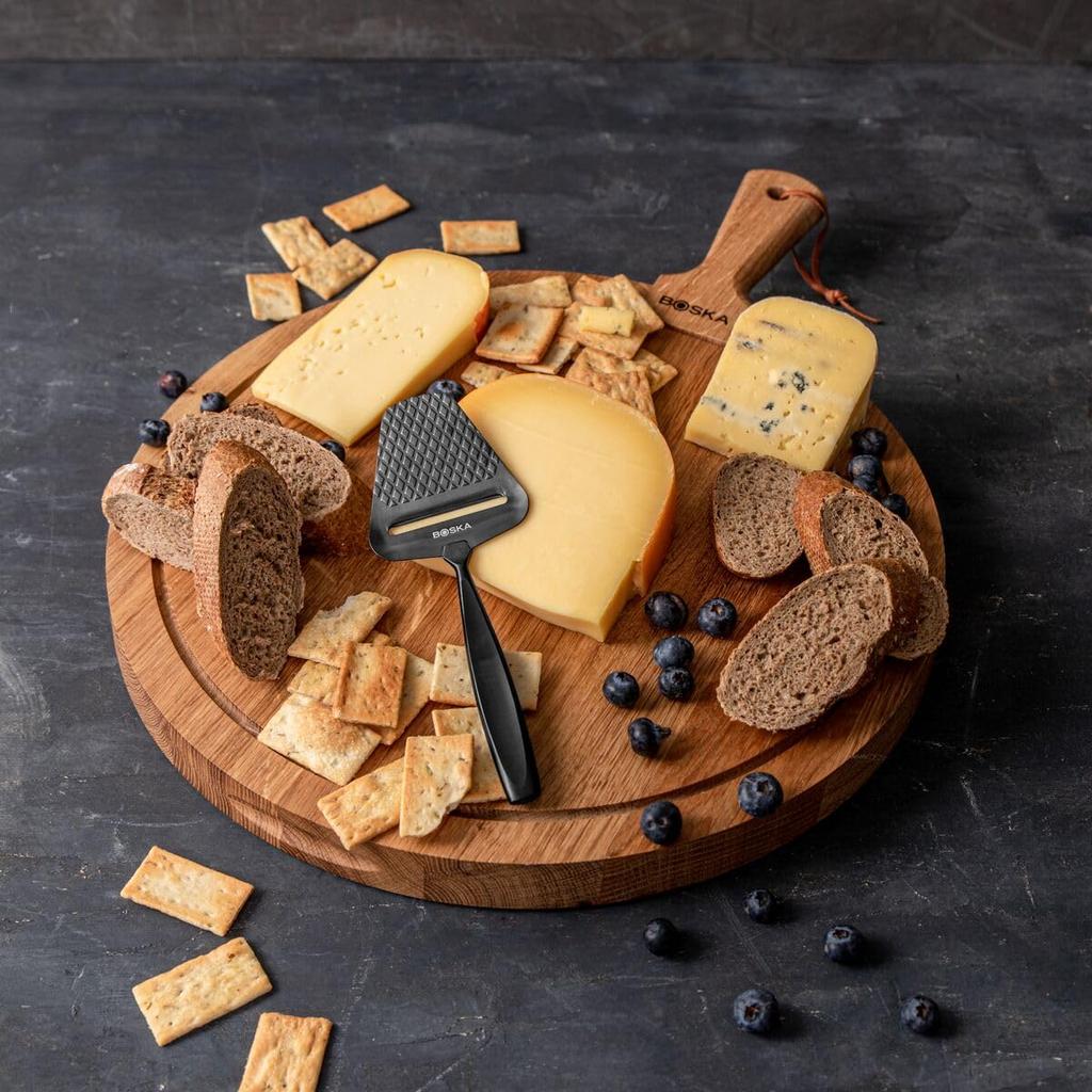 BOSKA 307084 Stainless Steel Slicer 250x80x24 Mm Cheese Slicer Monaco for and Hard Cheeses Semi-Hard