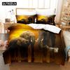 3D Elefanten Sengetøy Sett Dynetrekk Sett Med Putetrekk Twin Full Queen King Sengetøy Sengetøy