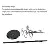 Fashion Metal Hat Display Stand Baseball Cap Rack with 5 Round Standing Hooks Stable Base Hat Storage Display Holder