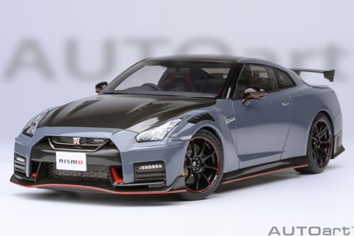 AUTOart 1/18 Scale Nissan GT-R (R35) Nismo Special Edition NISMO Stealth Gray Finished Product