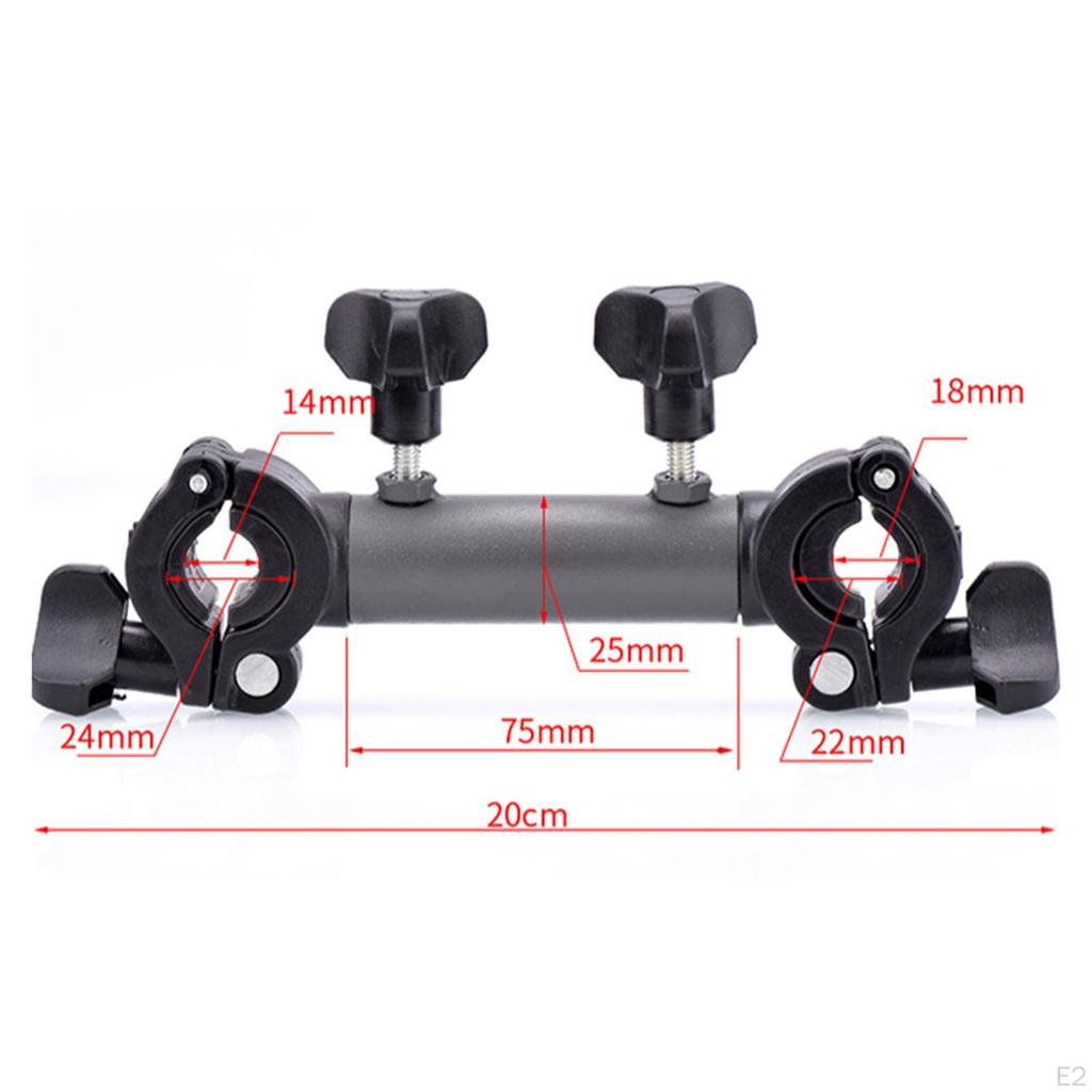 Adjustable Fishing Chair Umbrella Mount for Tubes 5-5cm - Sturdy and Versatile