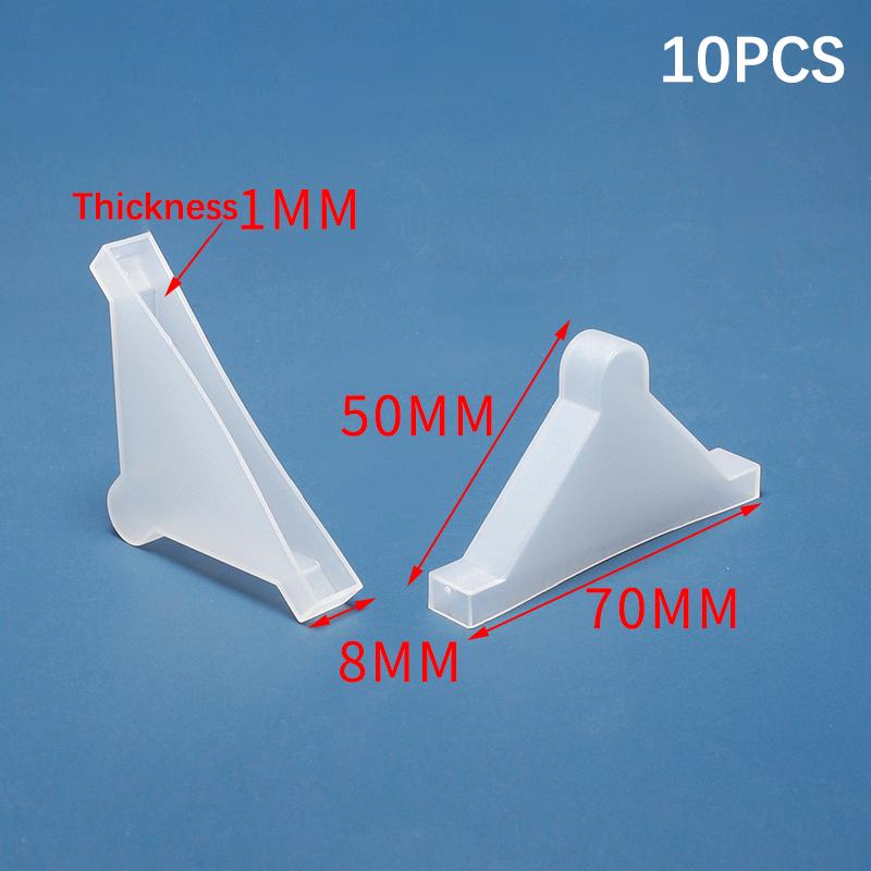 10Pcs Tempered Glass Corner Protector Anti-Collision Lens Acrylic Corner Wrap