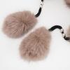 Y2k Girls Cute Bear Ear Shape Hat Windproof Hat for Teen Winter Cycling Skiing