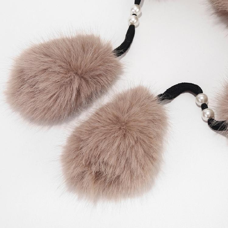 Y2k Girls Cute Bear Ear Shape Hat Windproof Hat for Teen Winter Cycling Skiing