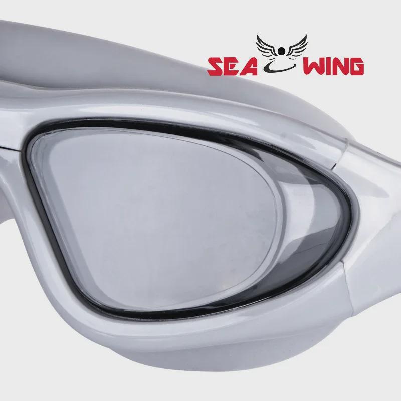 Plavecké brýle proti zamlžování s vysokým rozlišením pro krátkozraké dospělé - Ochrana očí pro muže a ženy