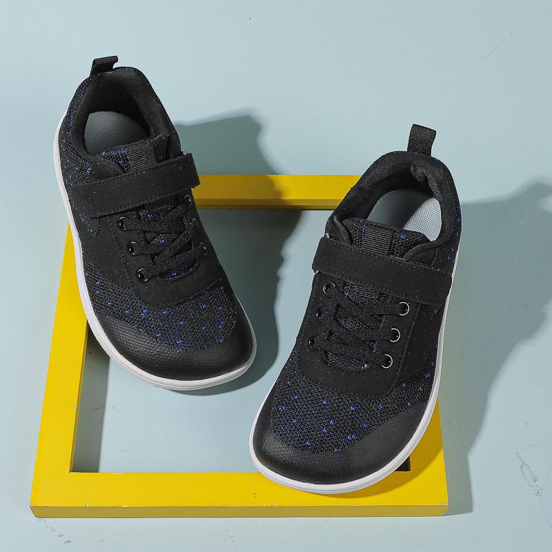 Children's Wide-Toe Barefoot Outdoor Casual Shoes - Zero Drop, Wide-Fit Sports Shoes