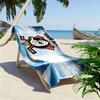 Custom Name,Anaheim Ducks Print Beach Towel, Large Soft Quick Dry Towel for Beach Camping Swimming