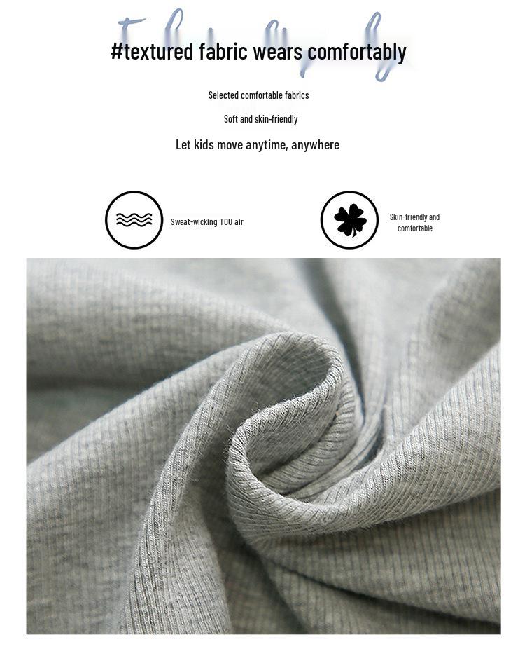 Girls' Sweet Bow Korean Style Autumn Sweatshirt Set 2025 - Stylish Two-Piece Outfit for Baby Girls