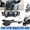 For SYM MAXSYM MAXSYM 400 Maxsym400 Motorcycle Accessories Rear View Mirrors Front Fixed Phone Bracket Rearview Mirror Holder