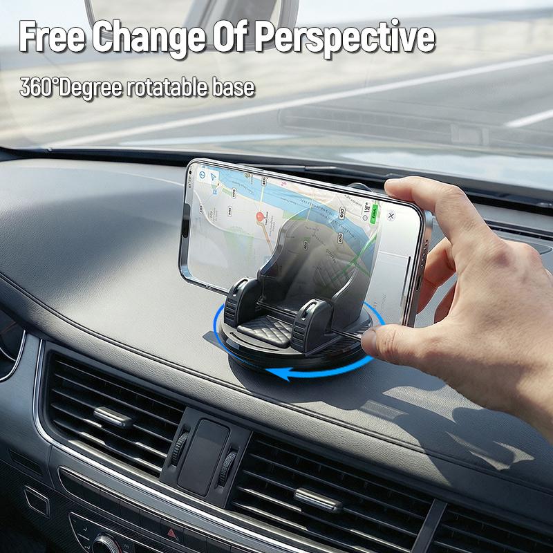 360 Degree Rotatable Universal Car Phone Holder Car Dashboard Support Bracket Car Bracket Non-Slip GPS Navigation
