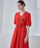 Leni And Mccoy Casual Pocket Zip-Up Open Dress Mm08Op006Hjy