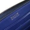 Excellent BALLY SALEN.S Metal Logo Bally Stripe Zip Around Leather Long Wallet Used