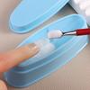 1 Pack Nail Art Glitter Recycling Box Dip System Duster Glitter Sequins Rhinestone Container Holder Nail Art Storage Nail Art Tools Salon