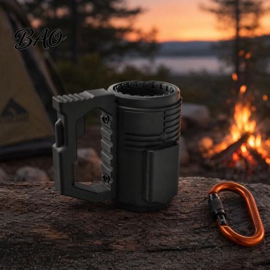Tactical Gear for Drinks Assault Beer Can Holder, Beverage Sleeve, 3D Printed Assault-Style Cup Sleeve Insulation with Quick Reload Pop-up System 12oz