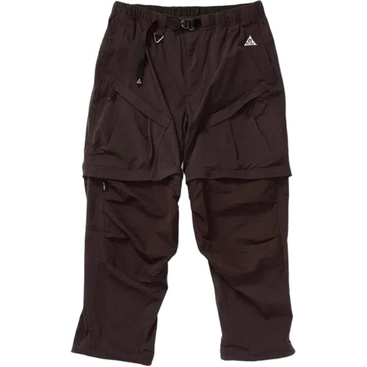 

Nike Однотонные съемные брюки-карго на молнии для мужчин, коричневые DN3943-221 XL