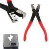 Car Clip Fuel Oil Water Hose Pipe Tube Clamp Fastener Hose Clamp Plier Oil Hose Crimping Plier R Type Collar Car Repair Tool