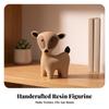 Resin Figurine Decorative Feline Sculpture Indoor for Living Room