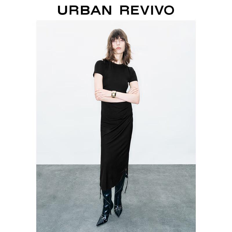 UR Women's Pleated Waist A-Line Maxi Dress