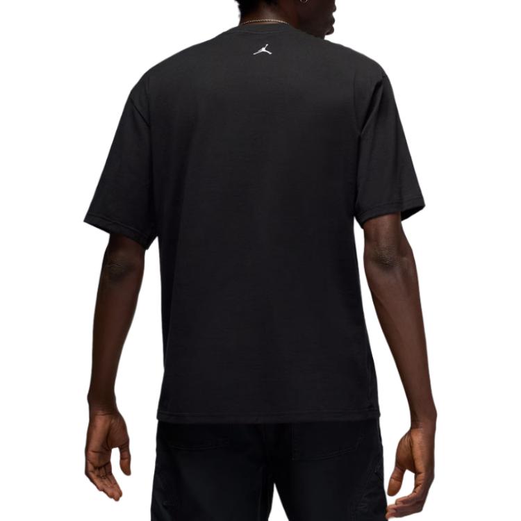 Jordan Logo Short Sleeve Printed Crew Neck T-Shirt Men Tops IQ6952-010