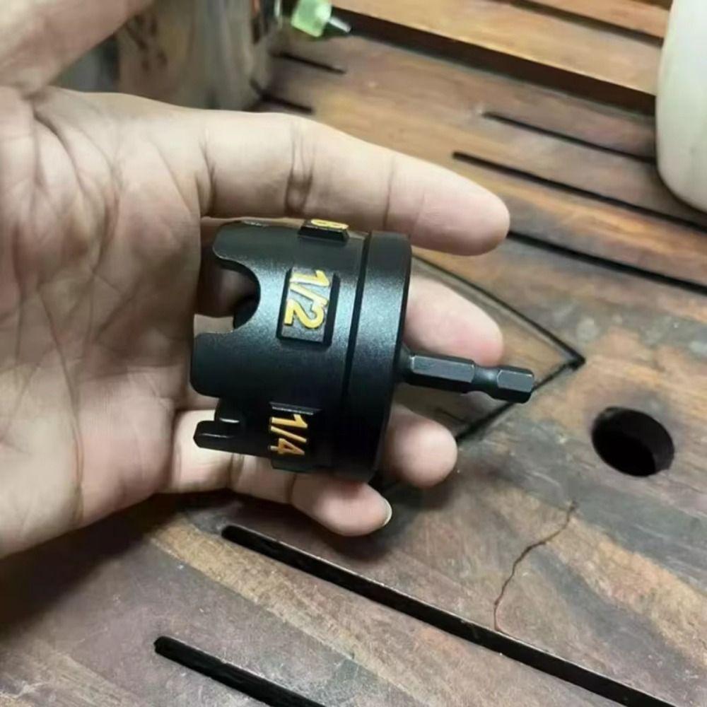 High-Hardness Nut Zipper Drill Attachment 1/2 1/4 3/8 Nut Remover Bolt Extractor Conduit Racks