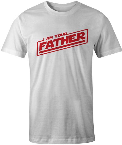 

I Am Your Father T-Shirt Star Wars Father s Day Gift Birthday Top Tee 4XL