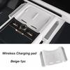 For Lynk&Co 900 2025 Center Console Wireless Charging Pad Mat Anti-scratched Silicone Protective Pad Car Modified Accessories
