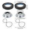 Tube Dust Seal Set Simple Install Front Axles Seal Set Essential Front Axles Vacuum Seal Set Suitable for Dana 2005-209