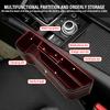 2 Stück Auto Sitz Organizer Sitzritzen Aufbewahrungsbox Multifunktionswaren Für Tesla Model 3 Model X S 2016-2020 Aufkleber TM3 TMX TMS Aufkleber