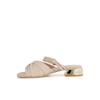 DakS Women S 3cm Heel Semi caSual Two Way Sandal dld502lS58  Pink 