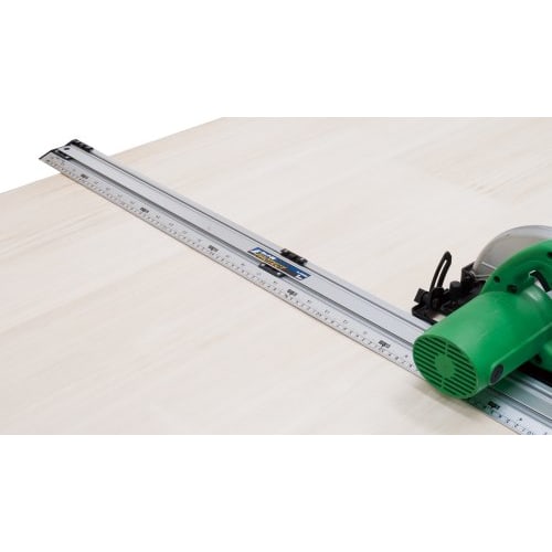 Shinwa Sokutei Aluminum Cutter Ruler, Cut Master PROTECT, 2m, Dual Graduations, 65068