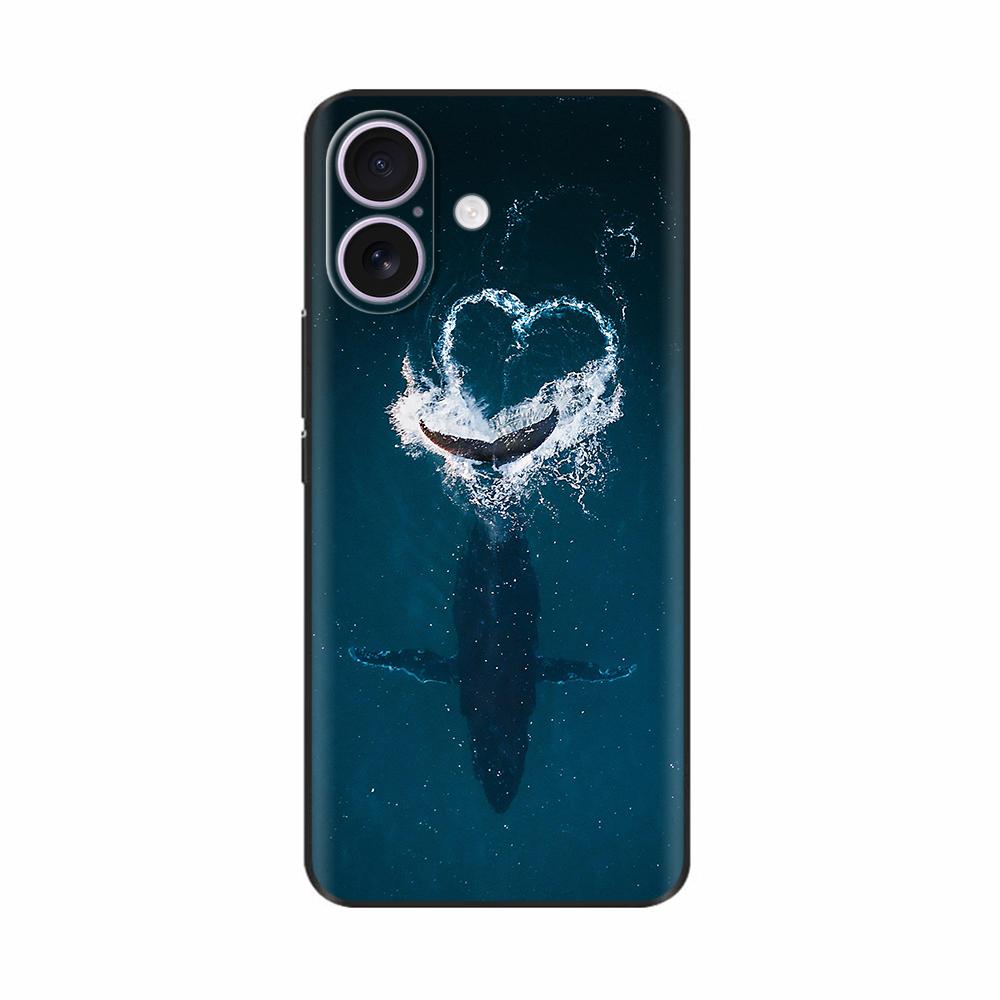 For Apple iPhone 17 Case iPhone17 Pro Max Painted Cover Soft TPU Shockproof Phone Shell For iPhone 17 Air iPhone17 Pro Max Bags