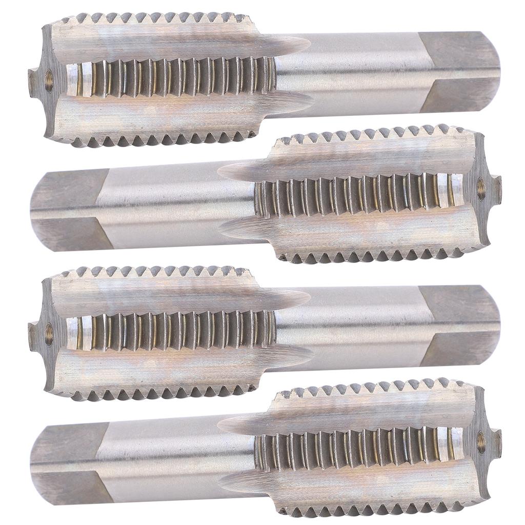 4pcs M30 Hand Screw Tap Alloy Tool Steel High Hardness Straight Flute Tapping Drilling Tools