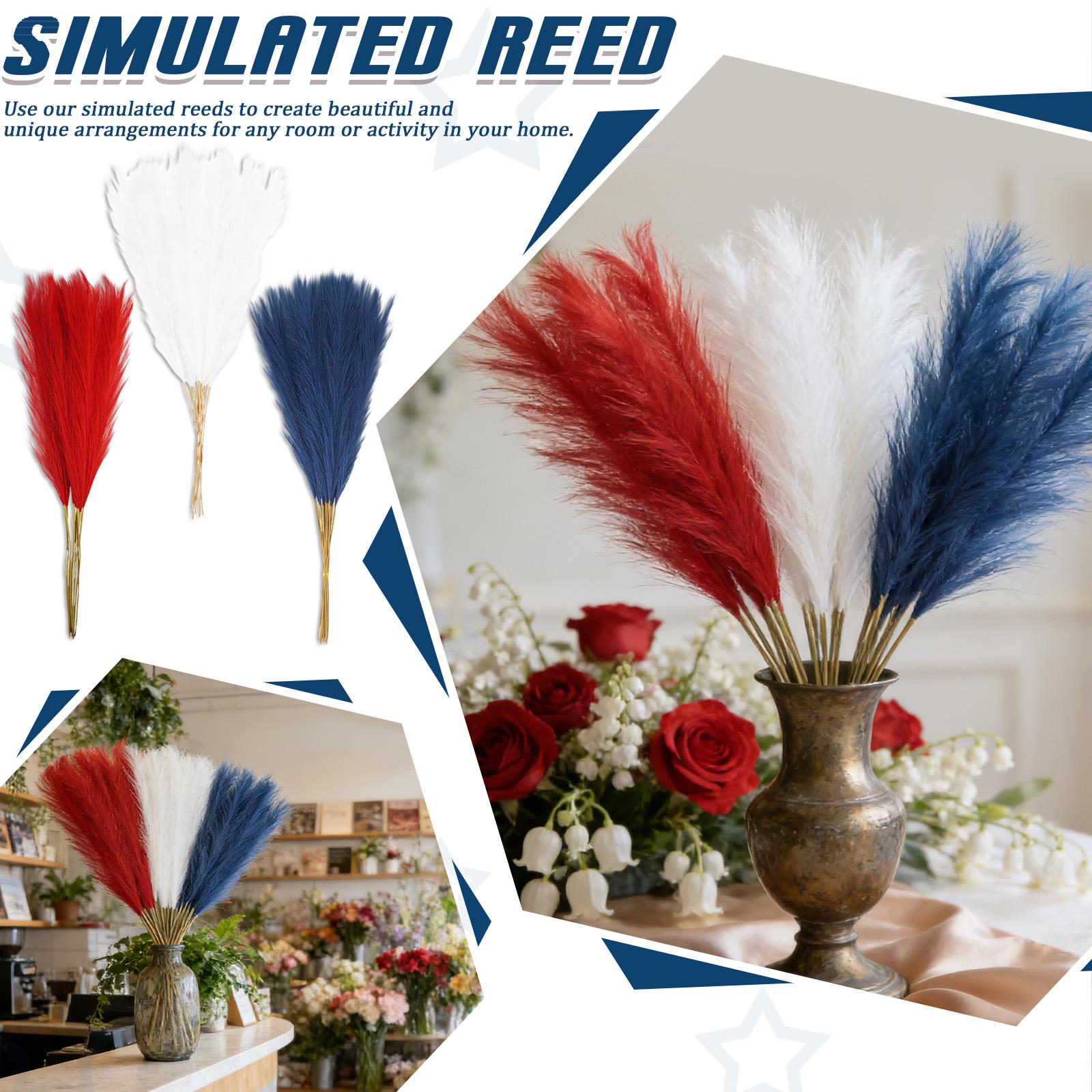 

Artificial Decorative Bouquet Set, 30 Stems In Multiple Colors, 10 Stems Of Each Color. These Are Artificial Dried Flowers, Requiring No Watering Or M One Size
