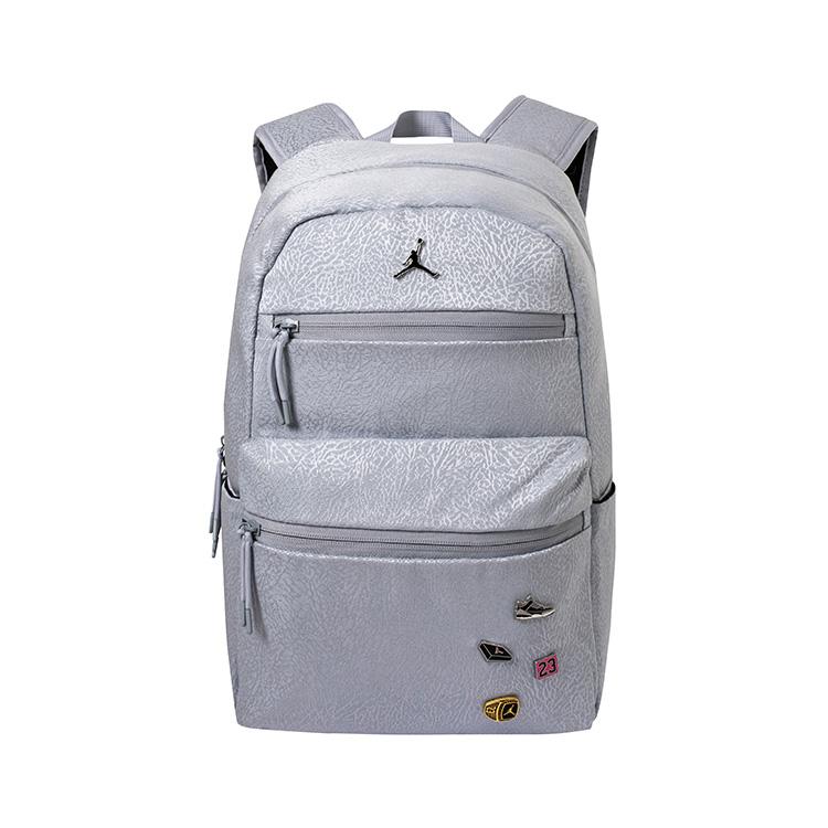 

New Jordan Polyester Backpack Regular Unisex Concrete Gray 9A0090-G3A 29.0*15.5*41.9CM