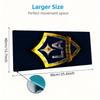 LA Galaxy Mouse Pad, Large Gaming Desk Mat, Non-slip XXL Mousepad for Laptop & Tablet, Mini PC Playmat with Stitched Edges