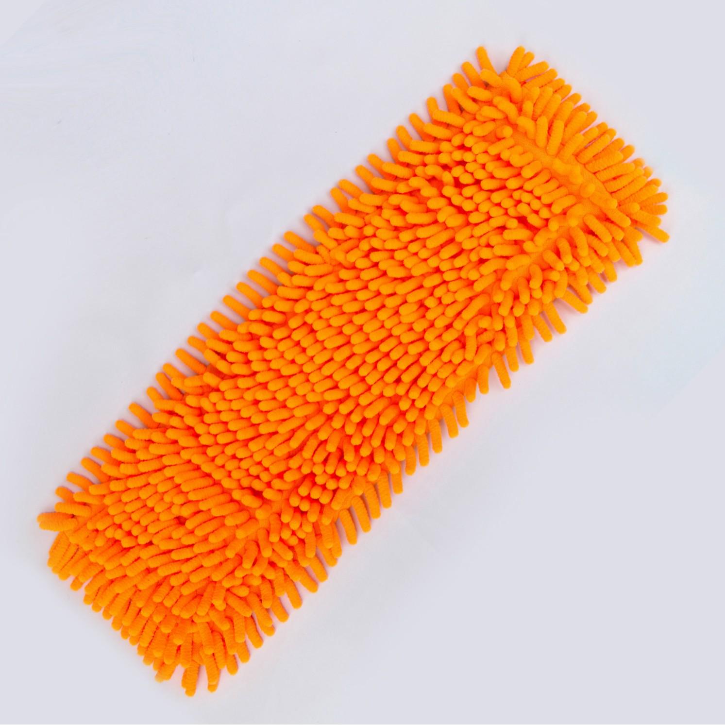 

Швабра с самоотжимом и сменной насадкой из микрофибры оранжевый