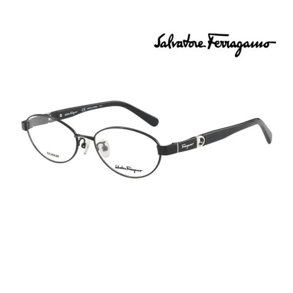 [Salvatore Ferragamo] Eyeglass Frames SF2532A 001_J [52] Round Titanium Women s Glasses SF2532A 001_J [52]