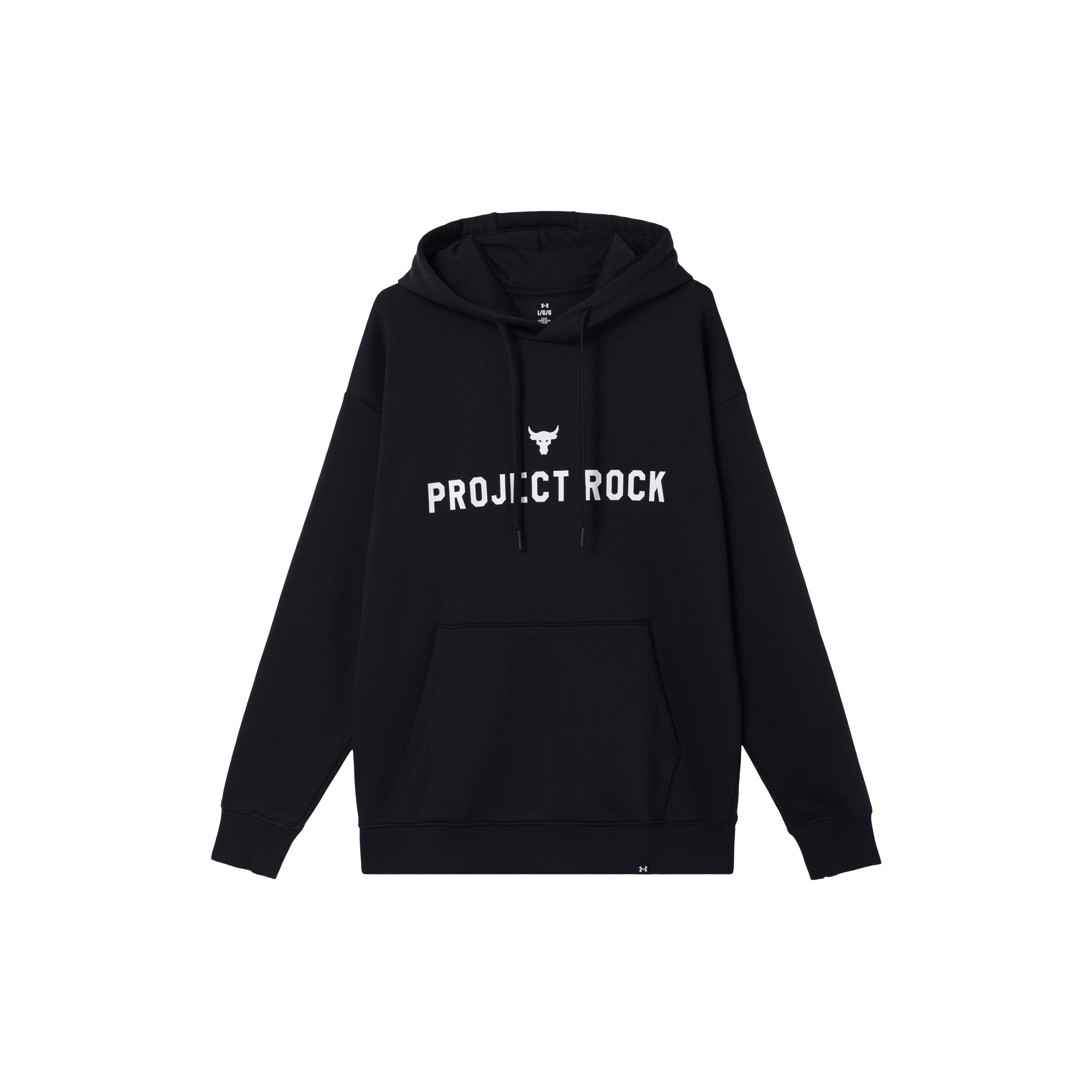 Свитшот Under Armour Johnson Project Rock Мужской Черный 1386882-001 M
